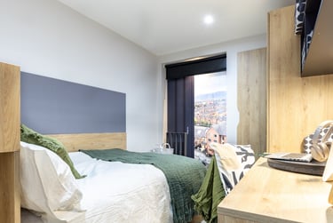 Premium Plus En Suite at Biscuit Factory, 140 Little Donegall Street, City Centre, Belfast, BT12FL - Image 1